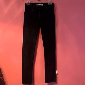 Levi’s Boys Dark Black Denim Jeans